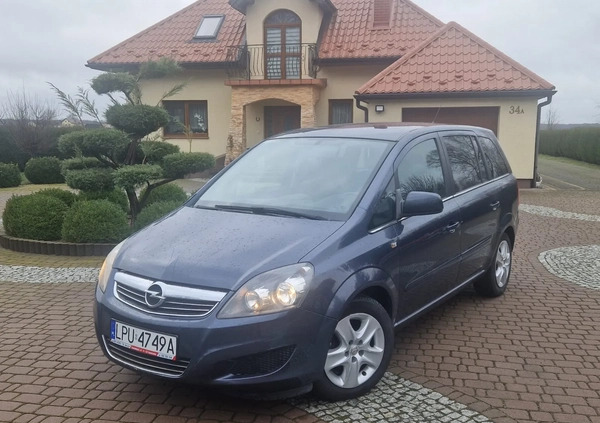 Opel Zafira cena 19777 przebieg: 218000, rok produkcji 2011 z Krynki małe 326